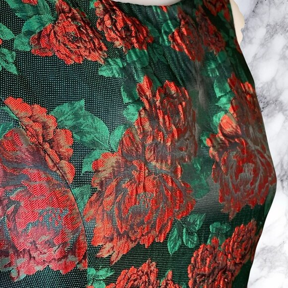 Pink Martini Carnation Floral Jacquard Dress - Picture 8 of 11